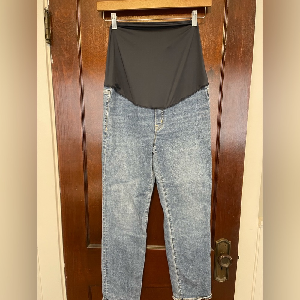 J. Crew straight leg maternity jeans